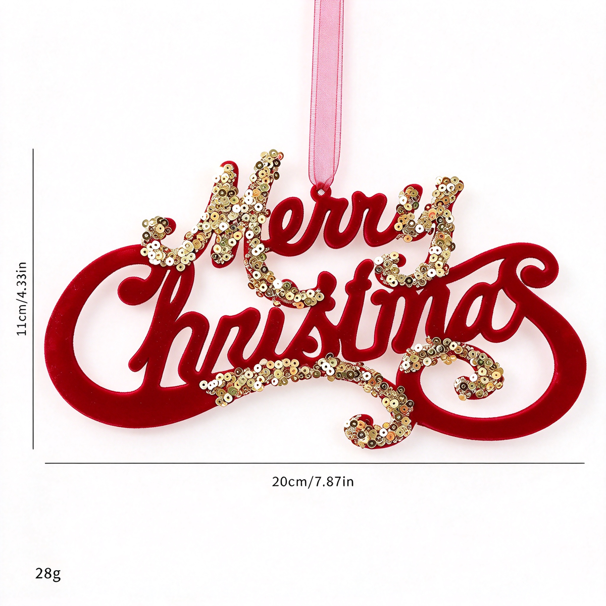 Christmas Decorations Set-Classic Red & Gold