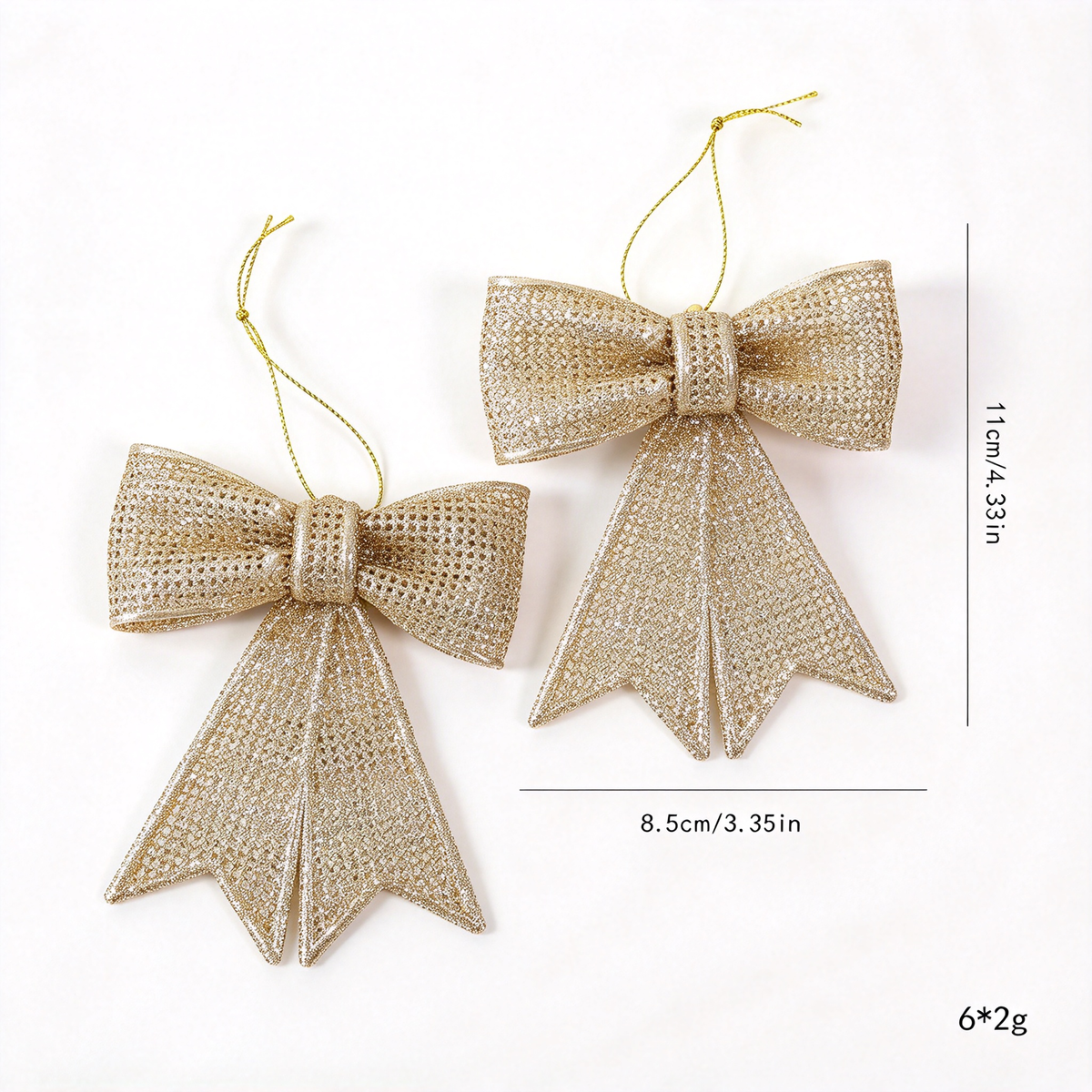 Christmas Decorations Set-Classic Red & Gold