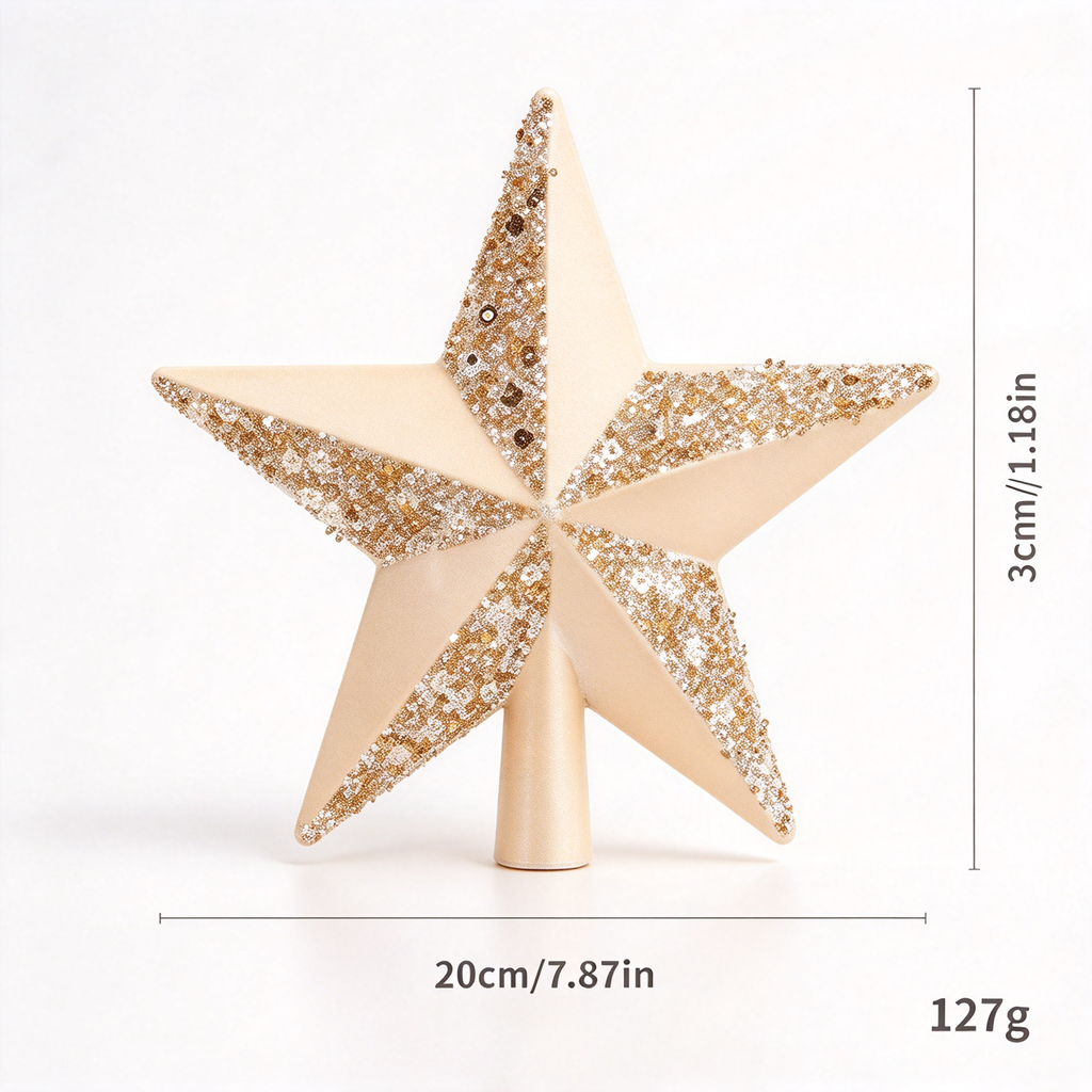 Christmas Decorations Set-Pink & Champagne