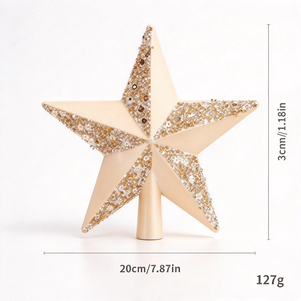 Christmas Decorations Set-Pink & Champagne