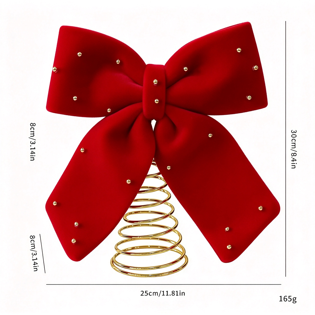 Christmas Decorations Set-Classic Red & Gold
