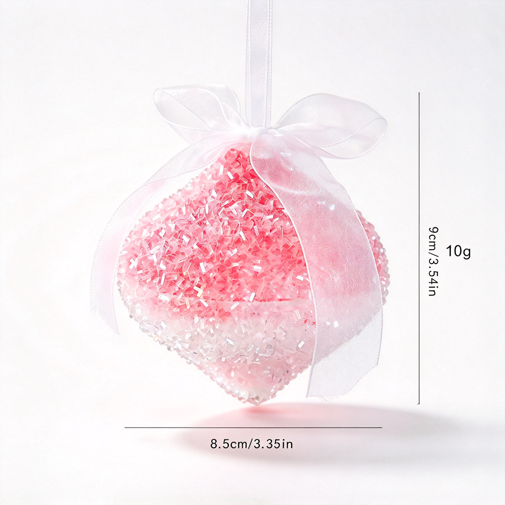 Christmas Decorations Set-Pink & Champagne