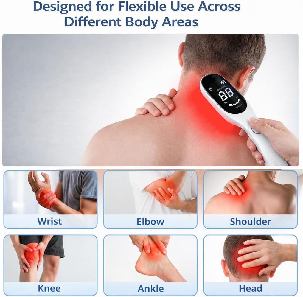 Physiotherapy Instrument Large Capacity Ultra-long Standby Household Portable Red Light Penetration Physiotherapy Instrument