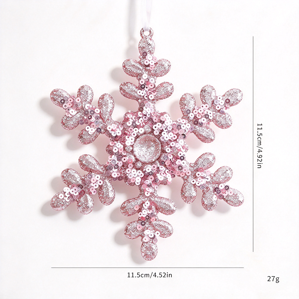 Christmas Decorations Set-Pink & Champagne