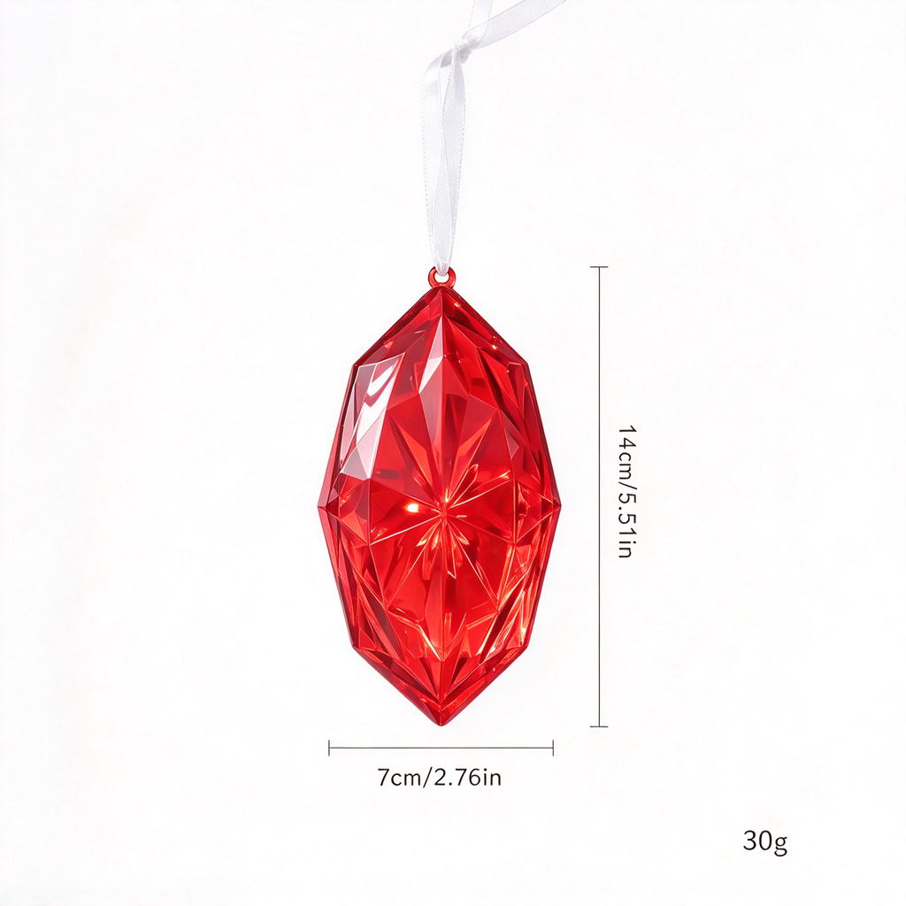 Christmas Decorations Set-Classic Red & Gold
