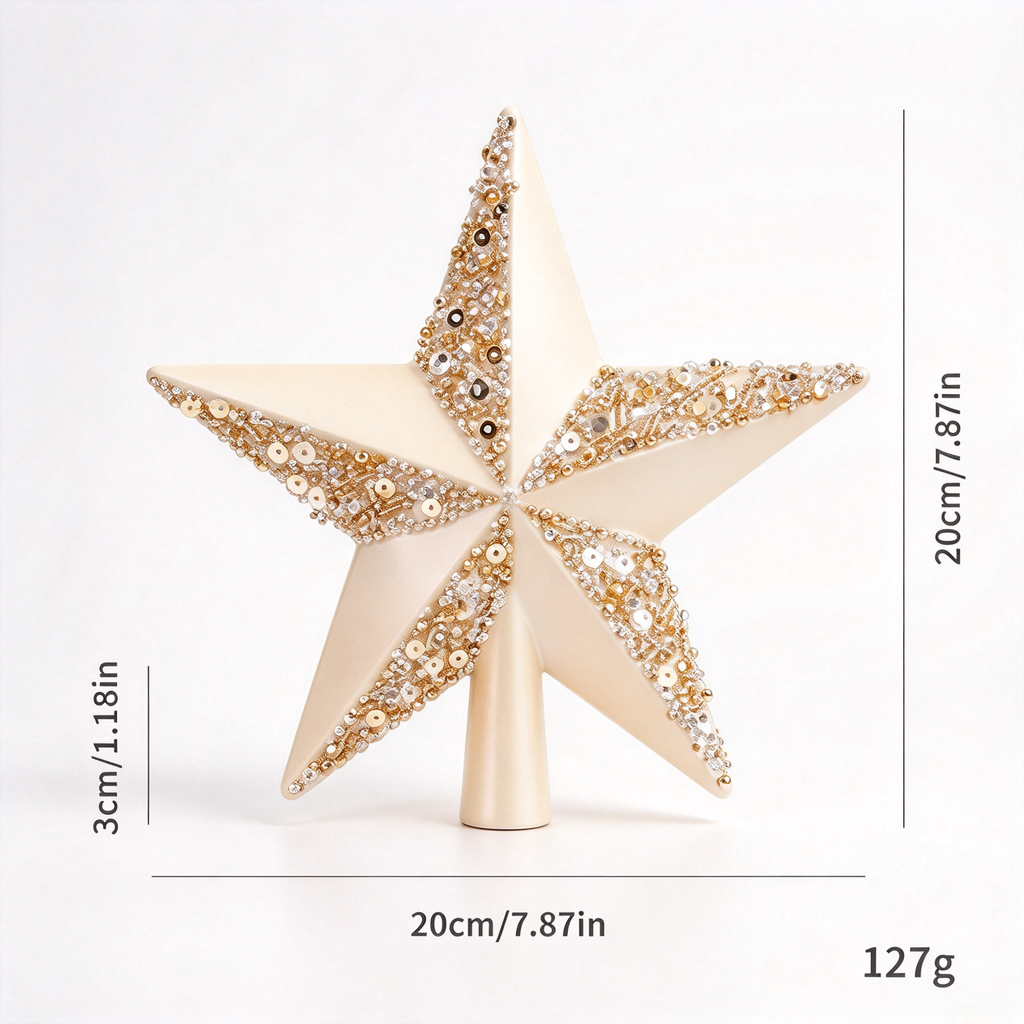 Christmas Decorations Set-Classic Green & Gold