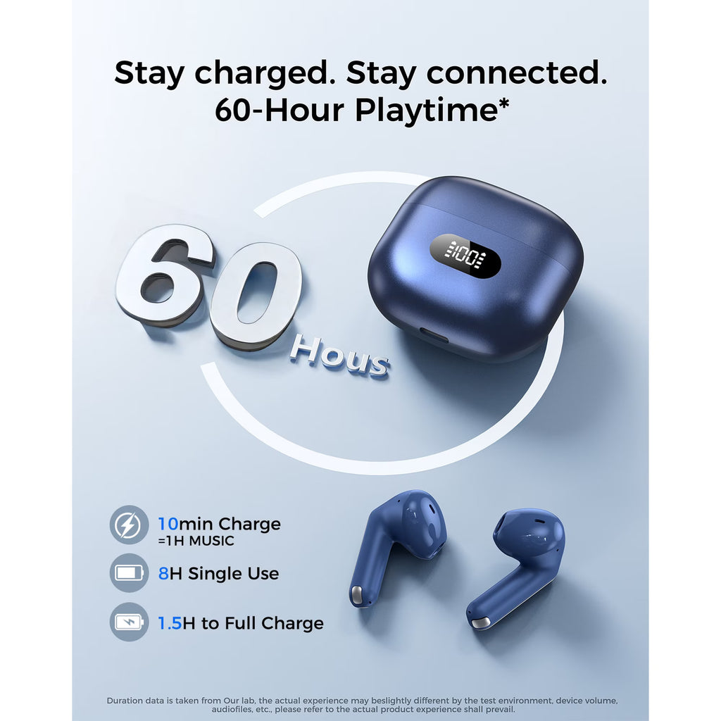 Wireless Earbuds, Bluetooth 5.4 Headphones