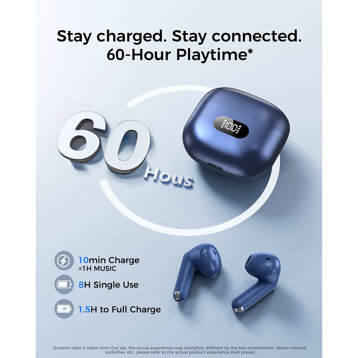 Wireless Earbuds, Bluetooth 5.4 Headphones