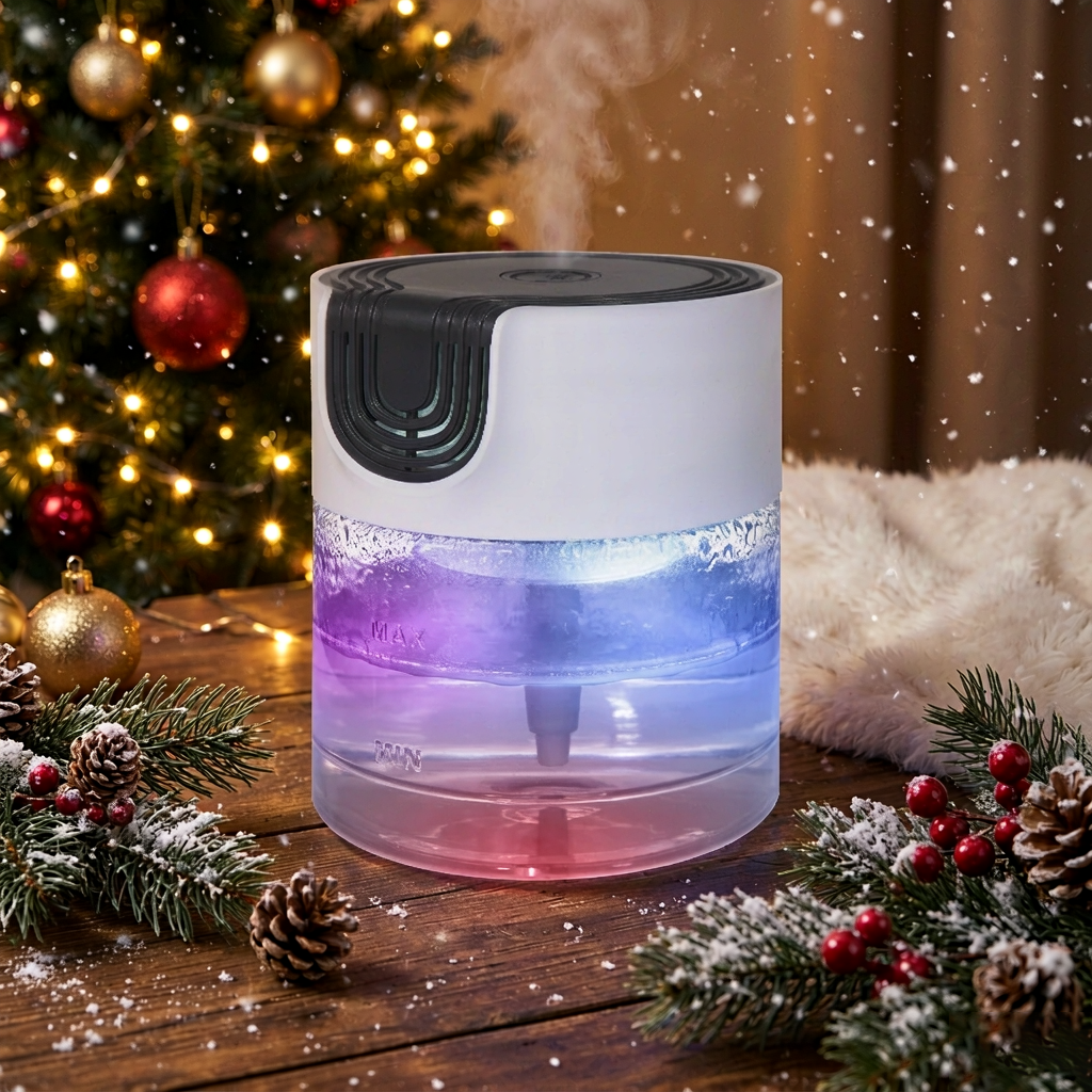 This LED Humidifier Is Basically a Mood Light + Spa in One