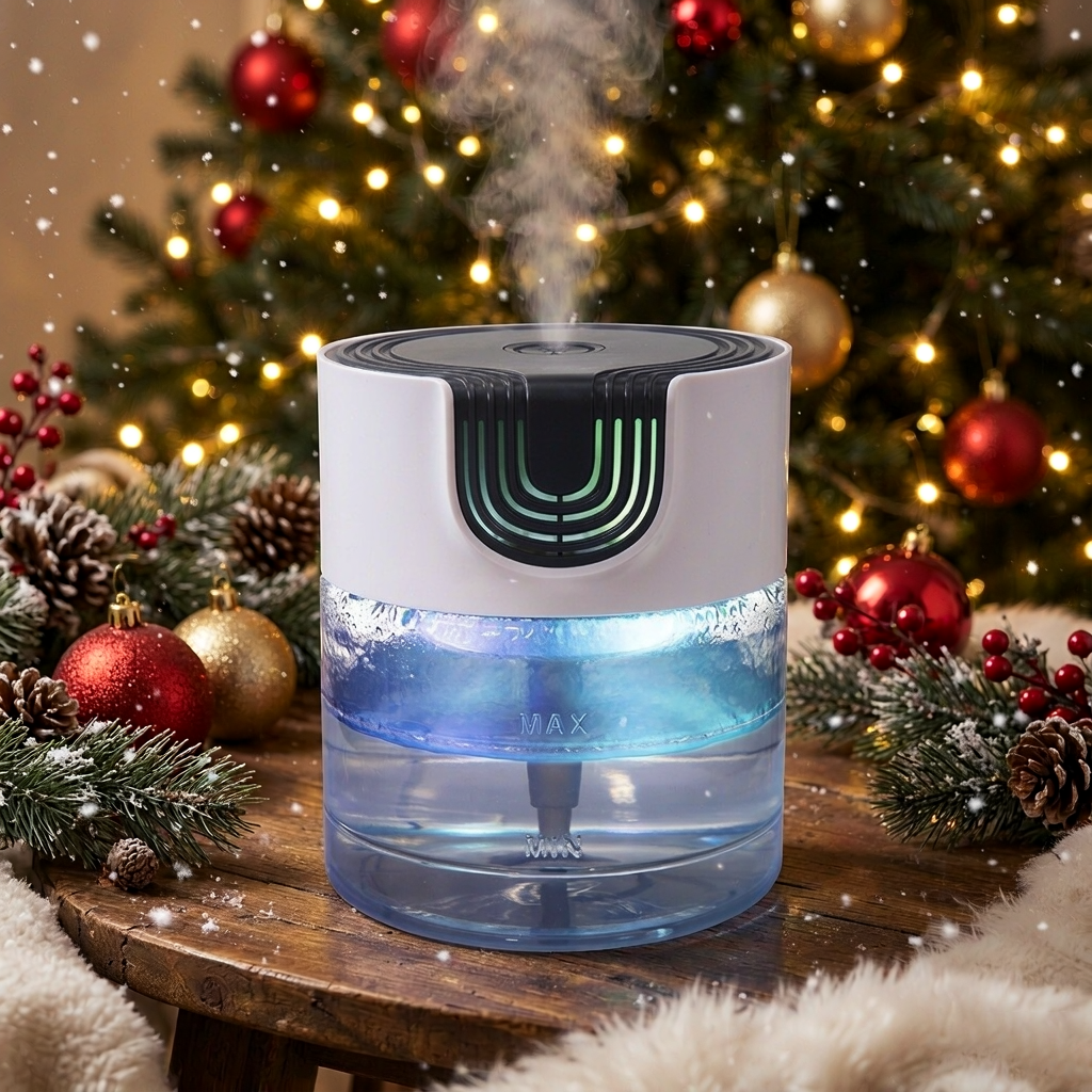 This LED Humidifier Is Basically a Mood Light + Spa in One