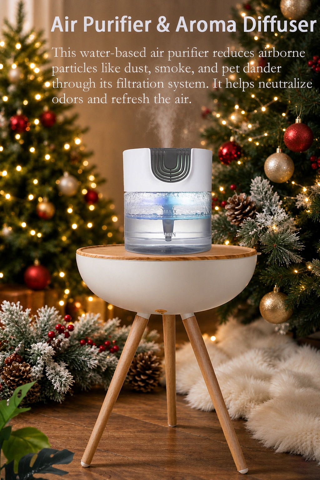 This LED Humidifier Is Basically a Mood Light + Spa in One