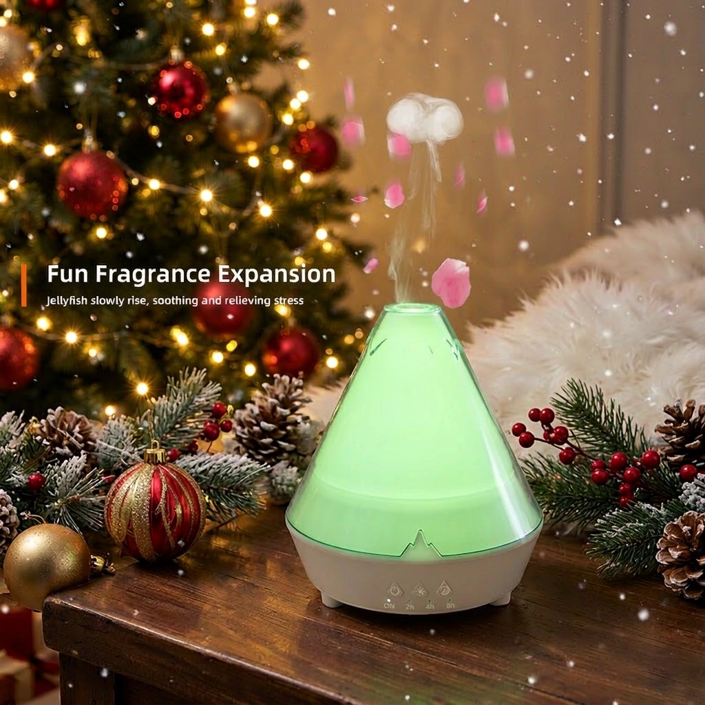 Jellyfish Humidifier with Remote — It Glows, It Mists, It Vibes