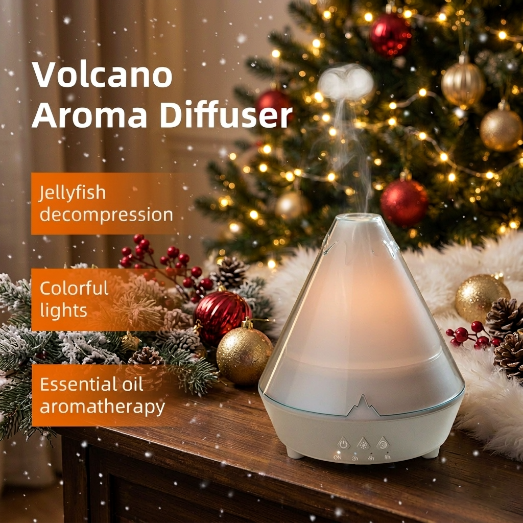 Jellyfish Humidifier with Remote — It Glows, It Mists, It Vibes